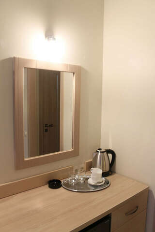 Гостиница Аврора Николаевка Двухместный номер Делюкс с 1 кроватью и балконом, вид на море-4